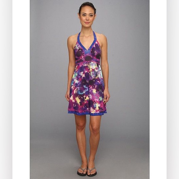The North Face Echo Lake Halter Splatter Dress - Small - Picture 1 of 14